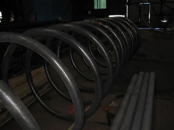 A pipe coil wound at American Pipe Bending in Tulsa