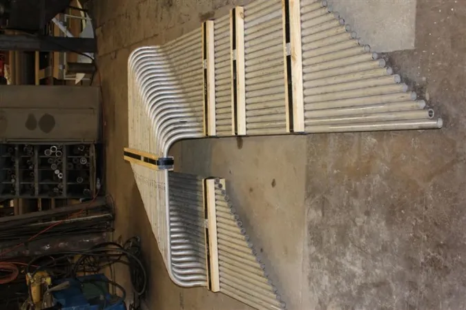 Cold bent pipe and tube on the American Pipe Bending shop floor