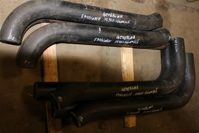 Cold bent pipe and tube on the American Pipe Bending shop floor