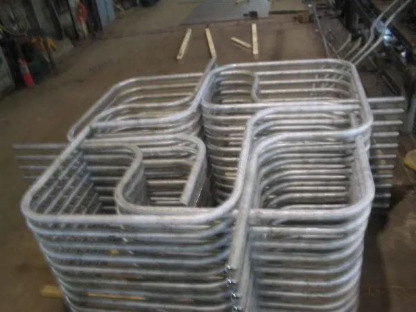 Cold bent pipe and tube on the American Pipe Bending shop floor